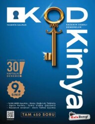 Kafa Dengi Yayınları 9. Sınıf Kimya KOD 30 Deneme - Kafa Dengi Yayınları