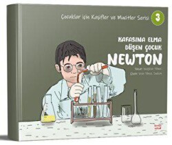 Kafasına Elma Düşen Çocuk Newton - Kırmızı Ada Yayınları