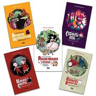 Kafiyeli Masallar Seti 5 Kitap Takım - Tekir Kitap