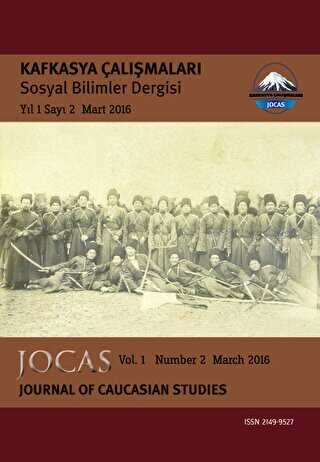 Kafkasya Çalışmaları Sosyal Bilimler Dergisi Yıl:1 Sayı:2 Mart 2016 - 1