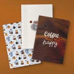 Kahve Serisi 3`lü Defter Seti - Yeşilay Yayınları