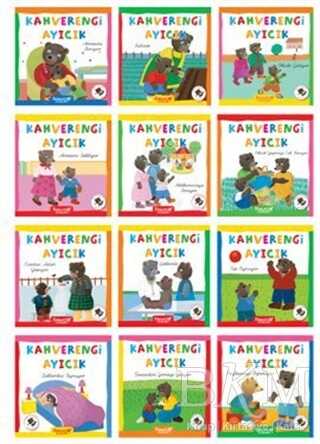 Kahverengi Ayıcık Hikaye Serisi 12 Kitap Takım - Yumurcak Yayınları