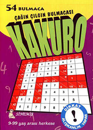 Kakuro - Sinemis Yayınları
