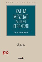 Kalem Mevzuatı - Seçkin Yayıncılık