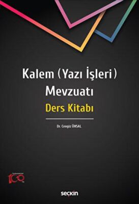 Kalem Yazı İşleri Mevzuatı - 1