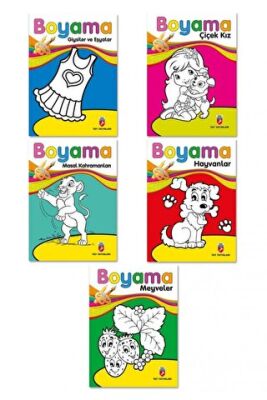 Kalın Boyama 5 Kitap Takım - 1