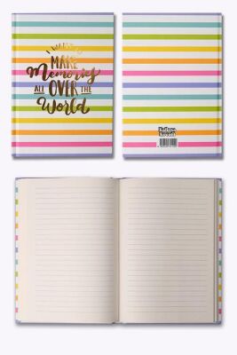 Kalipso 14x20 Live Çizgili 192 Sayfa Sert Kapak Butik Defter - 3