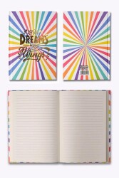 Kalipso 14x20 Memories Çizgili 192 Sayfa Sert Kapak Butik Defter - 3