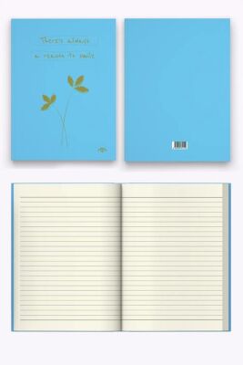 Kalipso Pastel Mavi Sert Kapak 14x20 192 Sayfa Defter - 3