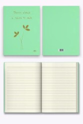 Kalipso Pastel Su Yeşili Sert Kapak 14x20 192 Sayfa Defter - 3