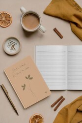 Kalipso Pastel Yavruağzı Sert Kapak 14x20 192 Sayfa Defter - 1