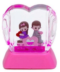 Kalp Sevgili Işıklı Müzikli Kalemlik - C1678 - Halk Kitabevi