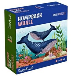 Kambur Balinalar Puzzle 40 Parça - Doerkids