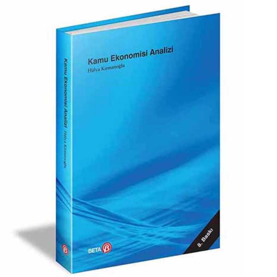 Kamu Ekonomisi Analizi - Beta Yayınevi