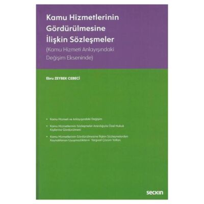 Kamu Hizmetlerinin Gördürülmesine İlişkin Sözleşmeler - 1