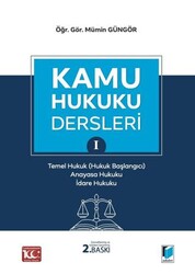 Kamu Hukuku Dersleri I - Adalet Yayınevi