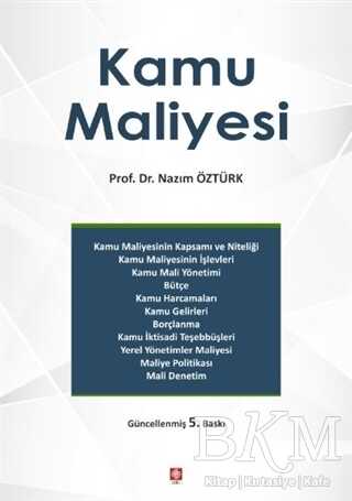 Kamu Maliyesi - Ekin Basım Yayın