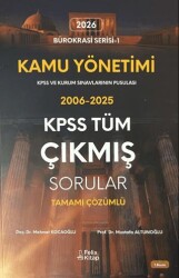 Kamu Yönetimi KPSS Tüm Çıkmış Sorular 2006 - 2025 - Felix Kitap