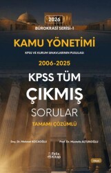 Kamu Yönetimi KPSS Tüm Çıkmış Sorular Tamamı Çözümlü 2006-2025 - Felix Kitap