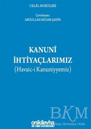Kanuni İhtiyaçlarımız - On İki Levha Yayınları