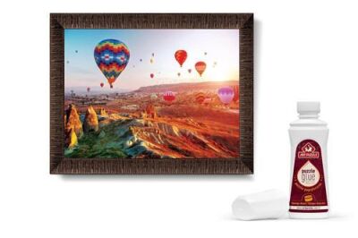 Kapadokya`Nın Son Işıkları-1000 Parça Çerçeveli - 2