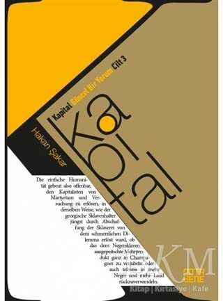 Kapital Güncel Bir Yorum Cilt 3 - Nota Bene Yayınları