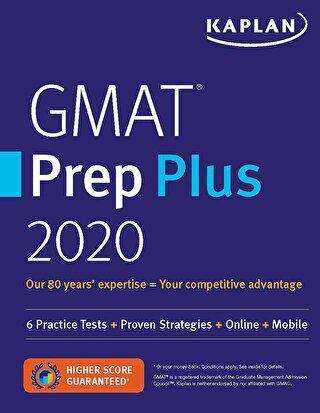 Kaplan Gmat Prep Plus 2020