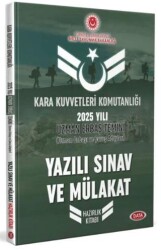 Kara Kuvvetleri Komutanlığı Uzman Erbaş Temini Yazılı Sınav ve Mülakat Hazırlık Kitabı - Data Yayınları