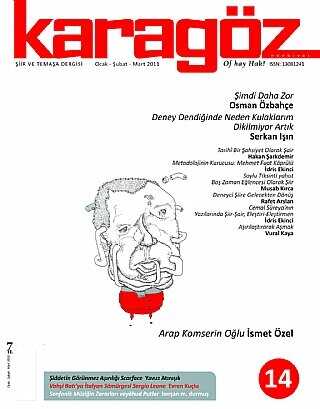 Karagöz Dergisi Sayı: 14 - Karagöz Edebiyat Dergisi