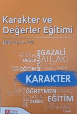 Karakter ve Değerler Eğitimi kapağı