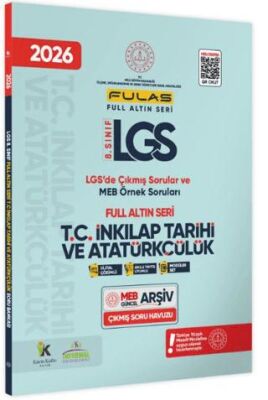 2026 8.Sınıf Full LGS Altın Seri İNKILAP TARİHİ MEB Çıkmış Soru Bankası Modüler Seti PDF-Video Çözüm - 1