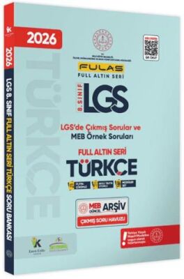 2026 8.Sınıf Full LGS Altın Seri TÜRKÇE MEB Çıkmış Soru Bankası Modüler Seti PDF-Video Çözümlü - 1