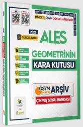 Karakutu Yayın 2025 ALES Geometrinin Kara Kutusu Konu Özetli PDF-Video Çözümlü ÖSYM Çıkmış Soru Havuzu Bankası - Karakutu Yayın