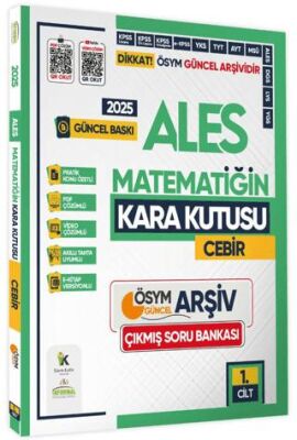 Karakutu Yayın 2025 ALES Matematiğin Kara Kutusu 1. Cilt CEBİR - 1