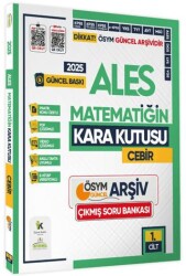 Karakutu Yayın 2025 ALES Matematiğin Kara Kutusu 1. Cilt CEBİR - Karakutu Yayın