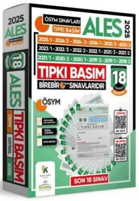 Karakutu Yayın 2025 ALES ÖSYM Tıpkı Basım Çıkmış Soru 18li Deneme Paketi Video ve Dijital Çözümlü Türkiye Geneli - 1