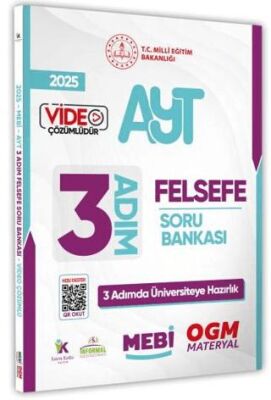 Karakutu Yayın 2025 AYT MEBİ-OGM 3 ADIM Felsefe Soru Bankası Video Çözümlü - 1