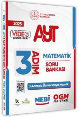Karakutu Yayın 2026 AYT MEBİ-OGM 3 ADIM Matematik Soru Bankası Video Çözümlü - 1