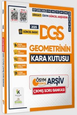 Karakutu Yayın 2025 DGS Geometrinin Kara Kutusu Konu Özetli Soru Havuzu Bankası - 1