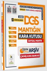 Karakutu Yayın 2025 DGS Sayısal Mantığın Kara Kutusu ÖSYM Çıkmış Soru Havuzu Bankası - Karakutu Yayın