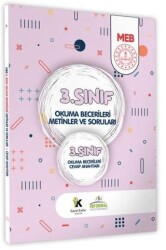 2025 MEB İlkokul 3. Sınıf Okuma Becerileri Metinler ve Soruları Çözüm Kitapçık İlaveli - Karakutu Yayın