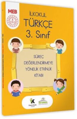 2025 MEB İlkokul 3. Sınıf Türkçe Süreç Değerlendirmeye Yönelik Etkinlik Kitabı - 1