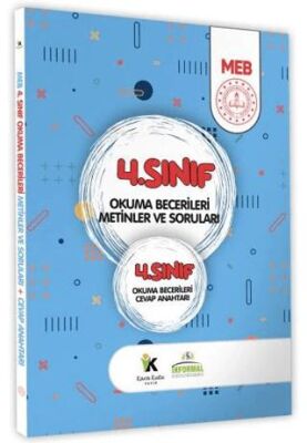 2025 MEB İlkokul 4. Sınıf Okuma Becerileri Metinler ve Soruları Çözüm Kitapçık İlaveli - 1