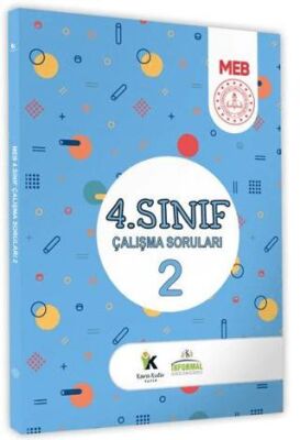 2025 MEB İlkokul 4.Sınıf Çalışma Soruları 2 Tüm Dersler Kazanım Pekiştirme Kitabı - 1