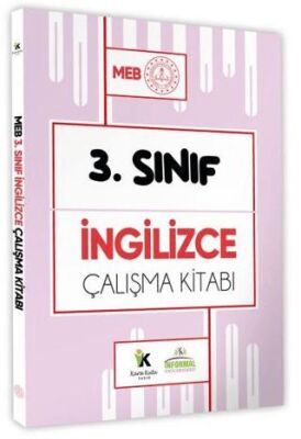 2025 MEB ÖDM İlkokul 3. Sınıf İngilizce Çalışma Kitabı Alıştırmalı - Etkinlikli Soru Bankası - 1