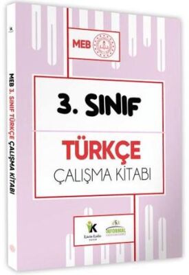 2025 MEB ÖDM İlkokul 3. Sınıf Türkçe Çalışma Kitabı Alıştırmalı - Etkinlikli Soru Bankası - 1