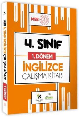 2025 MEB ÖDM İlkokul 4. Sınıf İngilizce 1. Dönem Çalışma Kitabı Alıştırmalı - Etkinlikli Soru Bankası - 1