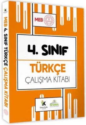 2025 MEB ÖDM İlkokul 4.Sınıf Türkçe Çalışma Kitabı Alıştırmalı - Etkinlikli Soru Bankası - 1
