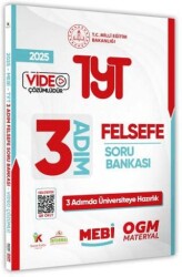 Karakutu Yayın 2025 TYT MEBİ-OGM 3 ADIM Felsefe Soru Bankası Video Çözümlü - Karakutu Yayın
