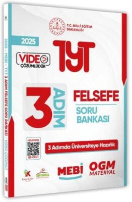 Karakutu Yayın 2025 TYT MEBİ-OGM 3 ADIM Felsefe Soru Bankası Video Çözümlü - 1